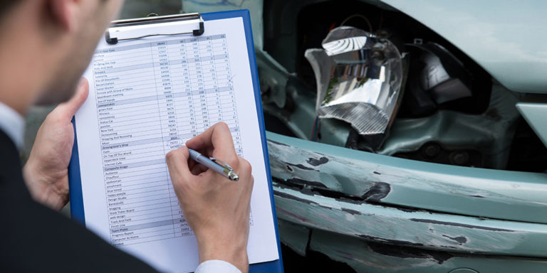 Car Accident with Insurance Adjuster