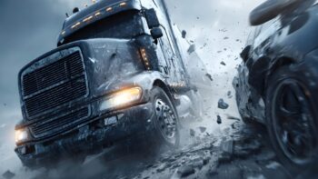 Winter Truck Accident Case