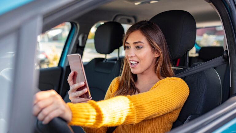 Distracted driving causes serious car accident injuries